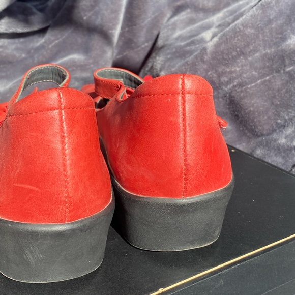 Zeira Leather Mary Jane Velcro strap sz 40 COMFORT and Stylish - Picture 4 of 7